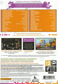 Lips: Canta en Espanol - Box - Back (Spain) - 753x1074