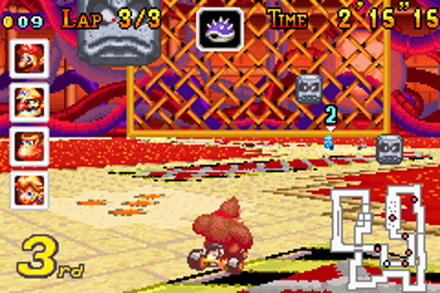 Mario Kart: Super Circuit - Screenshot - Gameplay (World) - 240x160