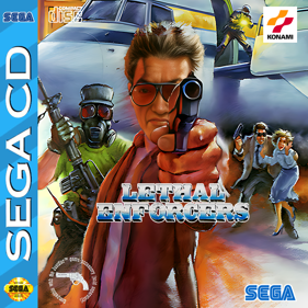 Lethal Enforcers - Fanart - Box - Front (North America) - 709x709