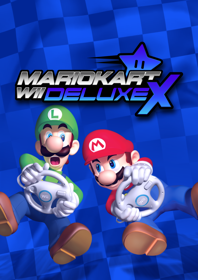 Mario Kart Wii Deluxe X - Box - Front (World) - 4417x6250