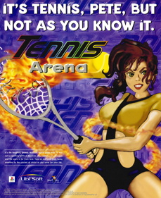 Tennis Arena - Advertisement Flyer - Front (United Kingdom) - 1790x2193
