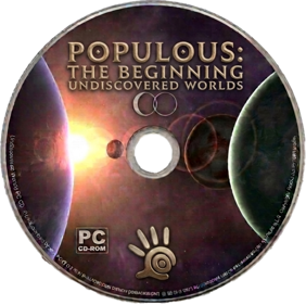 Populous: The Beginning: Undiscovered Worlds - Disc (Japan) - 765x762