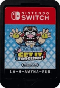 WarioWare: Get It Together! - Cart - Front (Europe) - 430x625