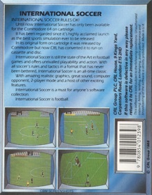 International Soccer - Box - Back (Europe) - 1227x1568