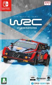 WRC Generations: The FIA WRC Official Game - Box - Front (Korea) - 587x953