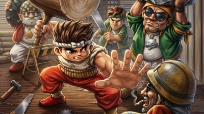 Hammerin' Harry - Fanart - Background (Europe) - 1920x1080