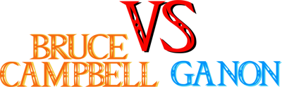 Bruce Campbell Vs Ganon and the Deadites - Clear Logo (World) - 2003x621