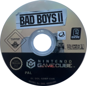 Bad Boys: Miami Takedown - Disc (Europe) - 931x922