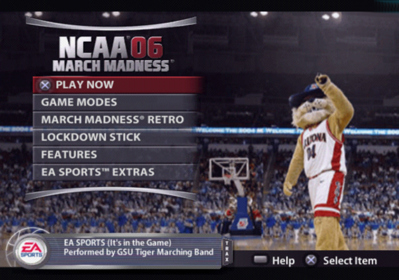 NCAA March Madness 06 - Screenshot - Game Select (North America) - 639x448