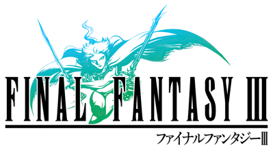 Final Fantasy III - Clear Logo (North America) - 2480x1368