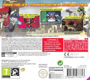 Tenkai Knights: Brave Battle - Box - Back (France) - 893x800