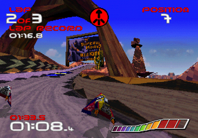 WipEout - Screenshot - Gameplay (World) - 320x224