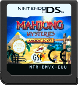 Mahjongg Mysteries: Ancient Egypt - Cart - Front (Europe) - 517x564