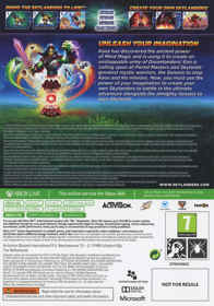 Skylanders: Imaginators - Box - Back (Europe) - 6055x8640