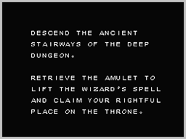 Deep Dungeon Adventure - Screenshot - Game Title (World) - 256x192