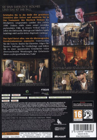 The Testament of Sherlock Holmes - Box - Back (Germany) - 600x864