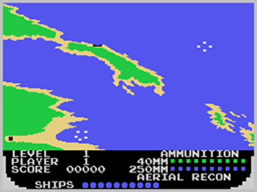 Beach-Head - Screenshot - Gameplay (World) - 256x192