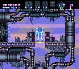 Super Metroid: Cryogenesis - Screenshot - Gameplay (World) - 256x224