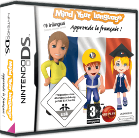 Mind Your Language: Apprends le français! - Box - 3D (Europe) - 899x895