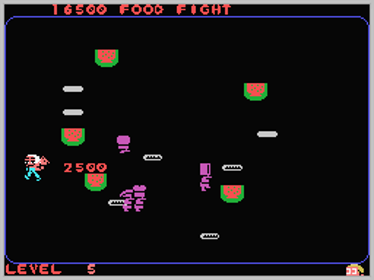 Food Fight - Screenshot - Gameplay (World) - 256x192