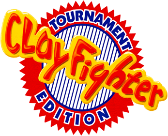 Clay Fighter: Tournament Edition - Clear Logo (North America) - 3840x3105