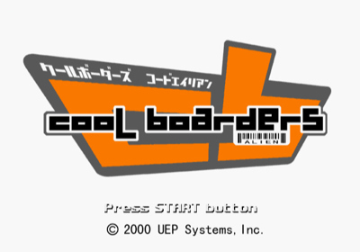 Cool Boarders 2001 - Screenshot - Game Title (Japan) - 640x448