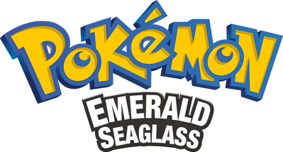 Pokémon Emerald Seaglass - Clear Logo (United States) - 1863x1000