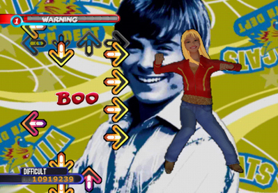 Dance Dance Revolution: Disney Channel Edition - Screenshot - Gameplay (North America) - 640x446