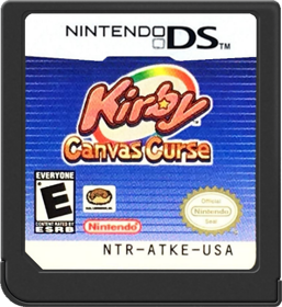 Kirby: Canvas Curse - Cart - Front (North America) - 517x564
