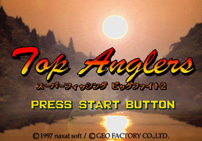 Top Anglers: Super Fishing Big Fight 2 - Screenshot - Game Title (Japan) - 320x224