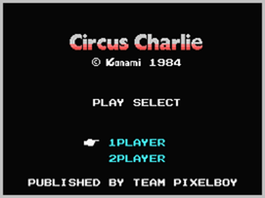 Circus Charlie - Screenshot - Game Title (World) - 256x192