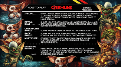 Gremlins (Balutito) - Arcade - Controls Information (World) - 2752x1536