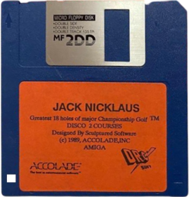 Jack Nicklaus' Greatest 18 Holes of Major Championship Golf - Disc (Italy) - 410x428
