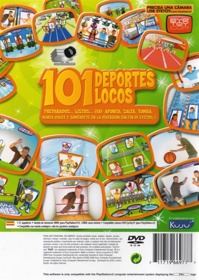 EyeToy: Play Sports - Box - Back (Spain) - 483x680