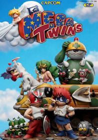 Mega Twins - Fanart - Box - Front (North America) - 1680x2400