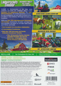 Farming Simulator - Box - Back (Germany) - 902x1277