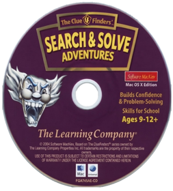 The ClueFinders: Search & Solve Adventures - Fanart - Disc (Japan) - 925x1024