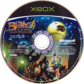 Blinx: The Time Sweeper - Disc (Japan) - 779x779