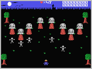 Jeepers Creepers - Screenshot - Gameplay (World) - 256x192