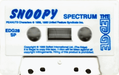 Snoopy: The Cool Computer Game - Cart - Front (Europe) - 916x584