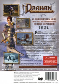 Drakan: The Ancients' Gates - Box - Back (France) - 483x680