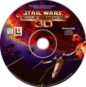 Star Wars: Rogue Squadron 3D - Disc (North America) - 751x756