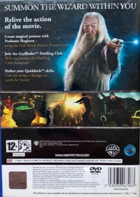 Harry Potter and the Half-Blood Prince - Box - Back (United Kingdom) - 1161x1630