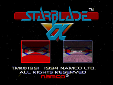 StarBlade Alpha - Screenshot - Game Title (World) - 640x480