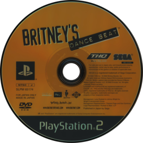 Britney's Dance Beat - Disc (Japan) - 1416x1414