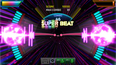 Superbeat: XONiC - Screenshot - Gameplay (World) - 1800x1013