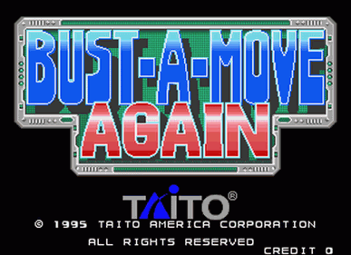 Bust-A-Move Again - Screenshot - Game Title (North America) - 480x348