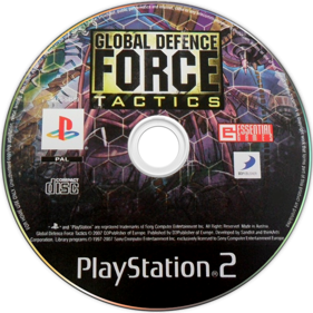 Global Defence Force: Tactics - Disc (Europe) - 1280x1280