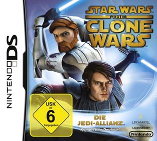 Star Wars: The Clone Wars: Jedi Alliance - Box - Front (Germany) - 1442x1290
