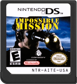 Impossible Mission - Cart - Front (North America) - 517x564